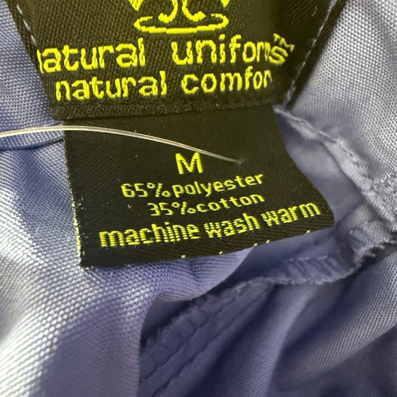 Natural Uniforms Ceil Blue Scrub Pants - Size Medium Medical pants - Picture 3 of 6